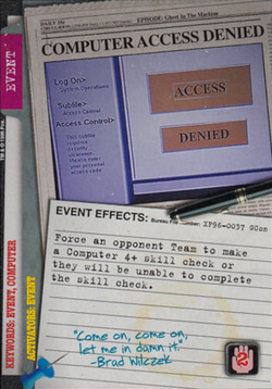 Card XF96-0037 GCon - COMPUTER ACCESS DENIED